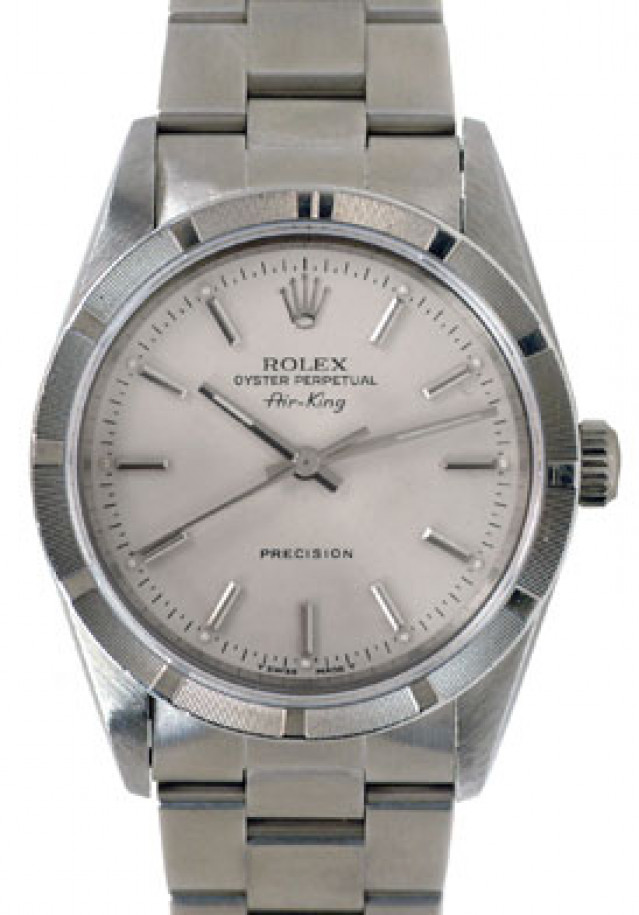 Pre-Owned Rolex Air King 14010M Steel Year 1997 1997